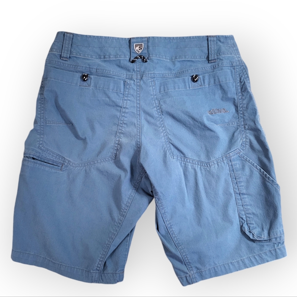 KUHL Ramblr Shorts 10" Inseam in Deep Waters Blue Size 30 - Picture 4 of 14